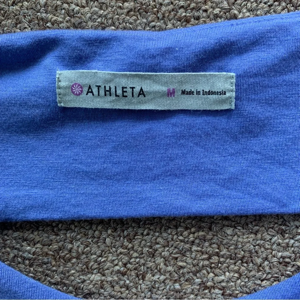 Athleta Charisma Women's Purple Knit Dress~ Peek‎ A Boo Back Size Medium - Picture 5 of 11